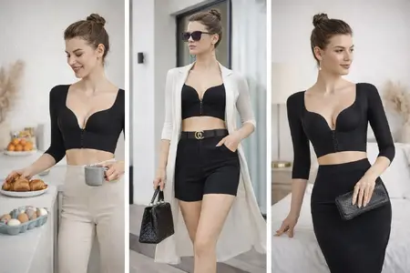 mặc áo gen sau hút mỡ bắp tay trong sinh hoạt hàng ngày