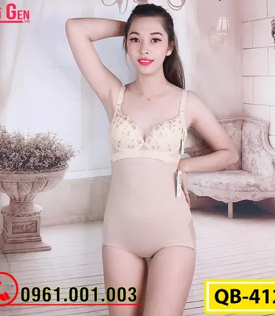Quần Lót Gen Định Hình - Gen Nịt Bụng Nâng Mông Thu Nhỏ Eo (Cod: QB-412)