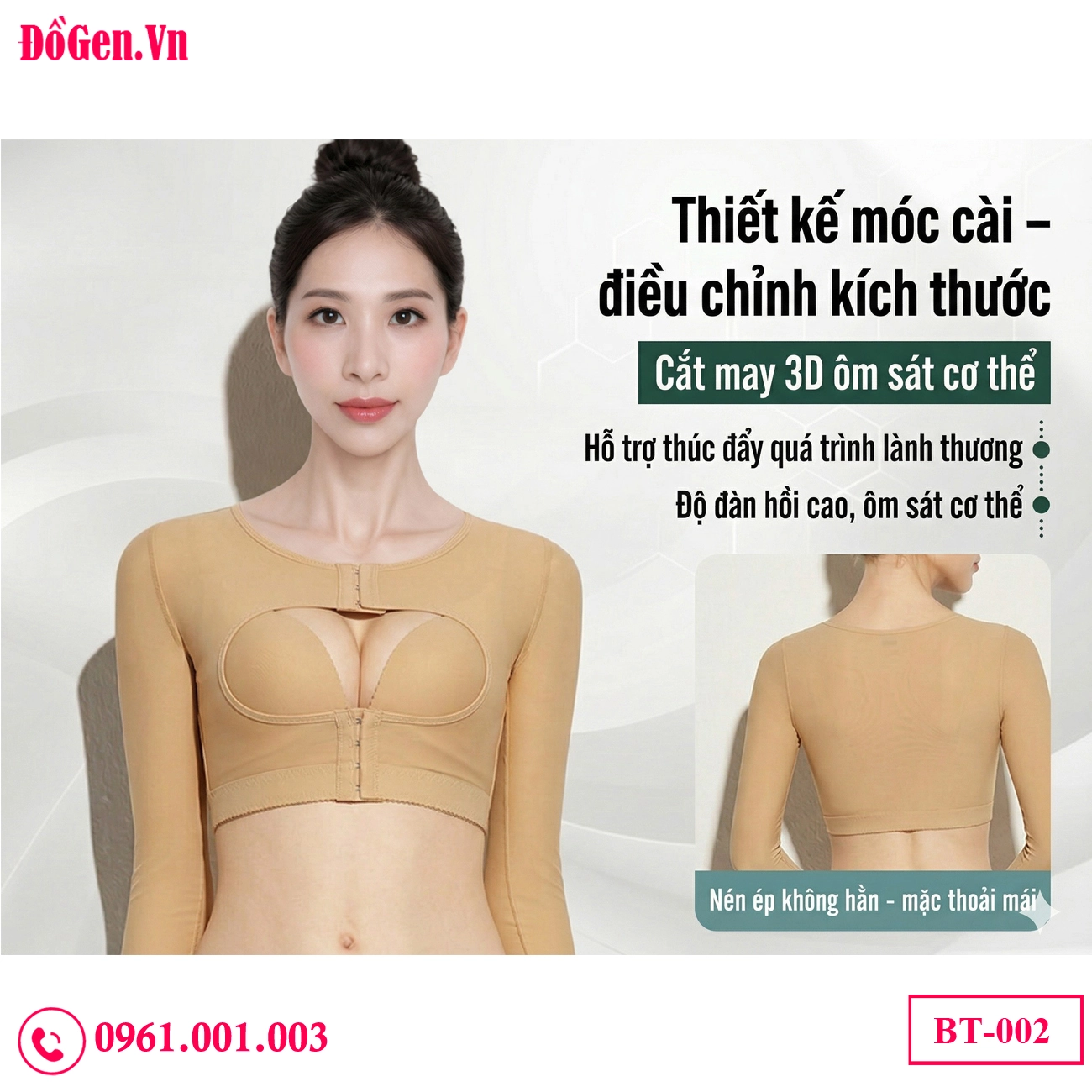 All-in-one arm shaper bra combining essential bust support with ultimate arm compression. All-in-one arm shaper bra combining essential bust support with ultimate arm compression.