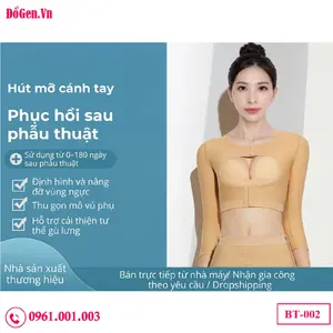 Plus size arm compression garment specially tailored for naturally thick or swollen upper arms.