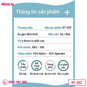 thông tin sản phẩm Gen Định Hình Bắp Tay, Nách, Lưng Sau Phẫu Thuật Hút Mỡ – Giải Pháp Phục Hồi Và Tạo Dáng Hiệu Quả
