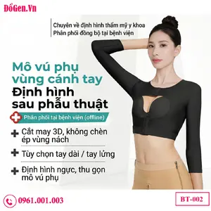 Upper arm contouring garment providing excellent posture support to keep the back straight.