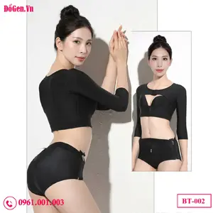 Đai định hình tay chéo lưng nhẹ nhàng kéo bả vai ra sau tạo dáng đi thanh lịch.