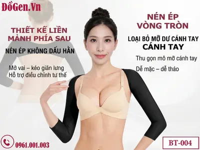 Áo gen bắp tay co giãn ôm sát cánh tay