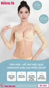Gen bắp tay hỗ trợ giảm sưng nhẹ sau phẫu thuật