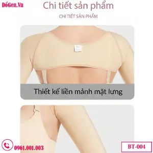 Gen bắp tay hỗ trợ che khuyết điểm