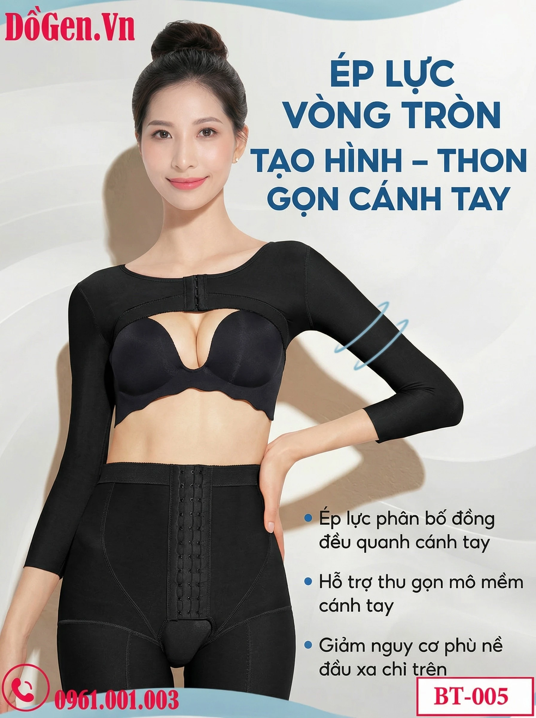 áo gen nịt bắp tay sau hút mỡ giảm sưng định hình cánh tay áo gen nịt bắp tay sau hút mỡ giảm sưng định hình cánh tay