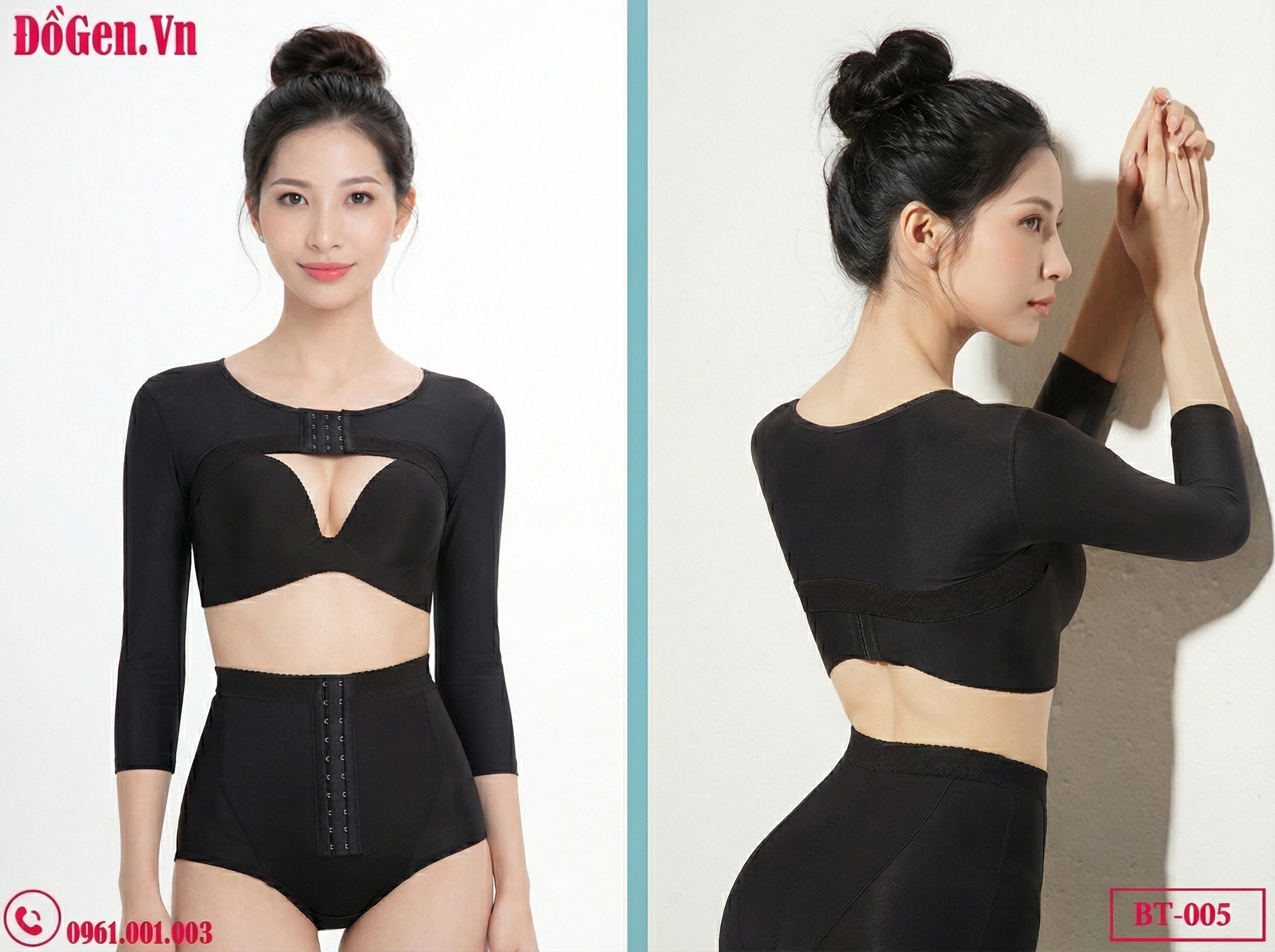 áo gen nịt tay và eo định hình toàn thân trên áo gen nịt tay và eo định hình toàn thân trên