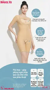 Gen nịt hỗ trợ định hình cơ thể giúp giữ form sau hút mỡ