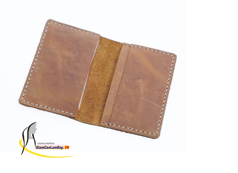 Ví da đựng name card Handmade Olug được thiết kế tinh tế, nhỏ gọn mang lại sự tiện dụng khi sử dụng