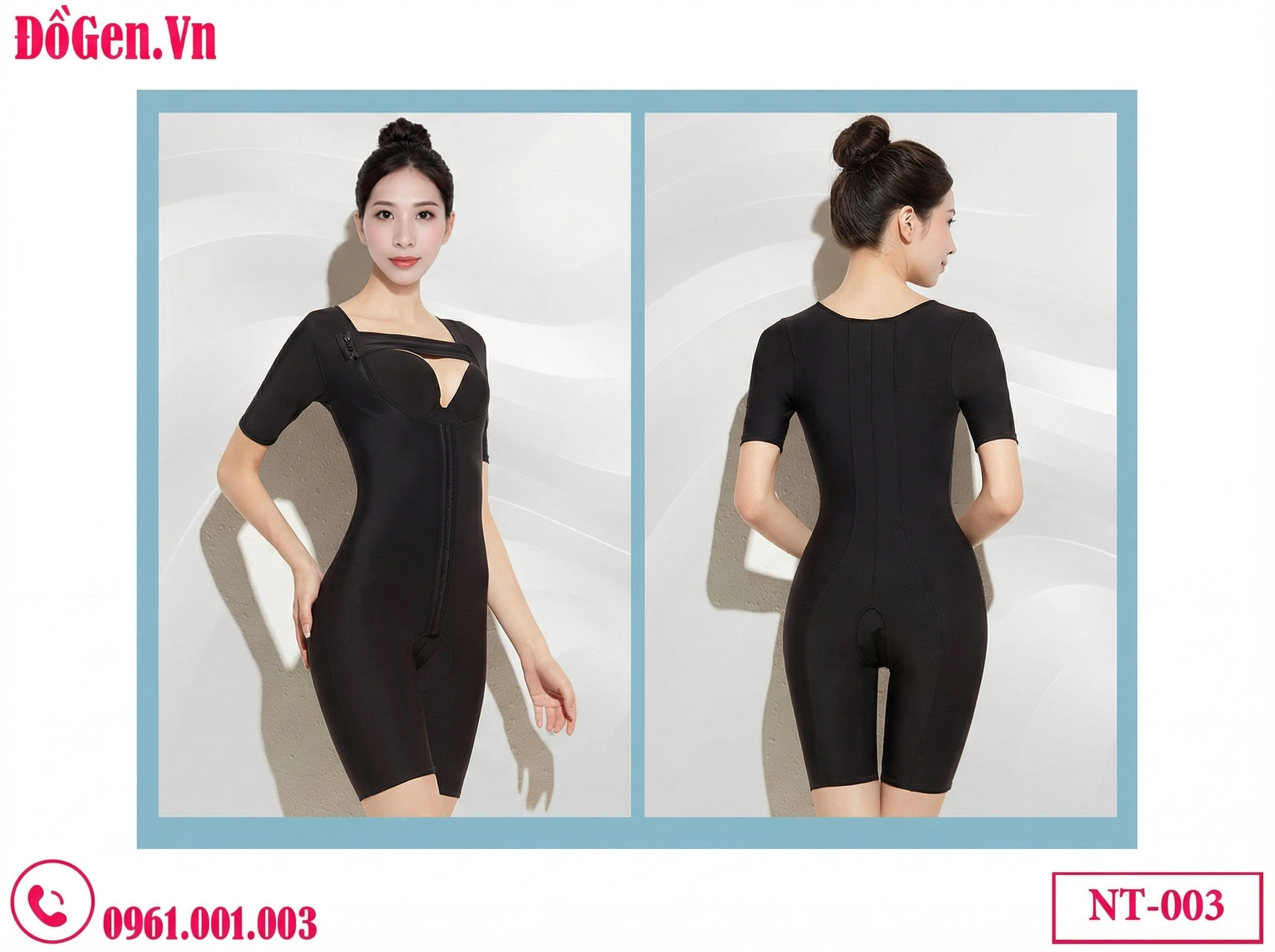 Waist trainer bodysuit helps maintain waist shape after surgery Waist trainer bodysuit helps maintain waist shape after surgery