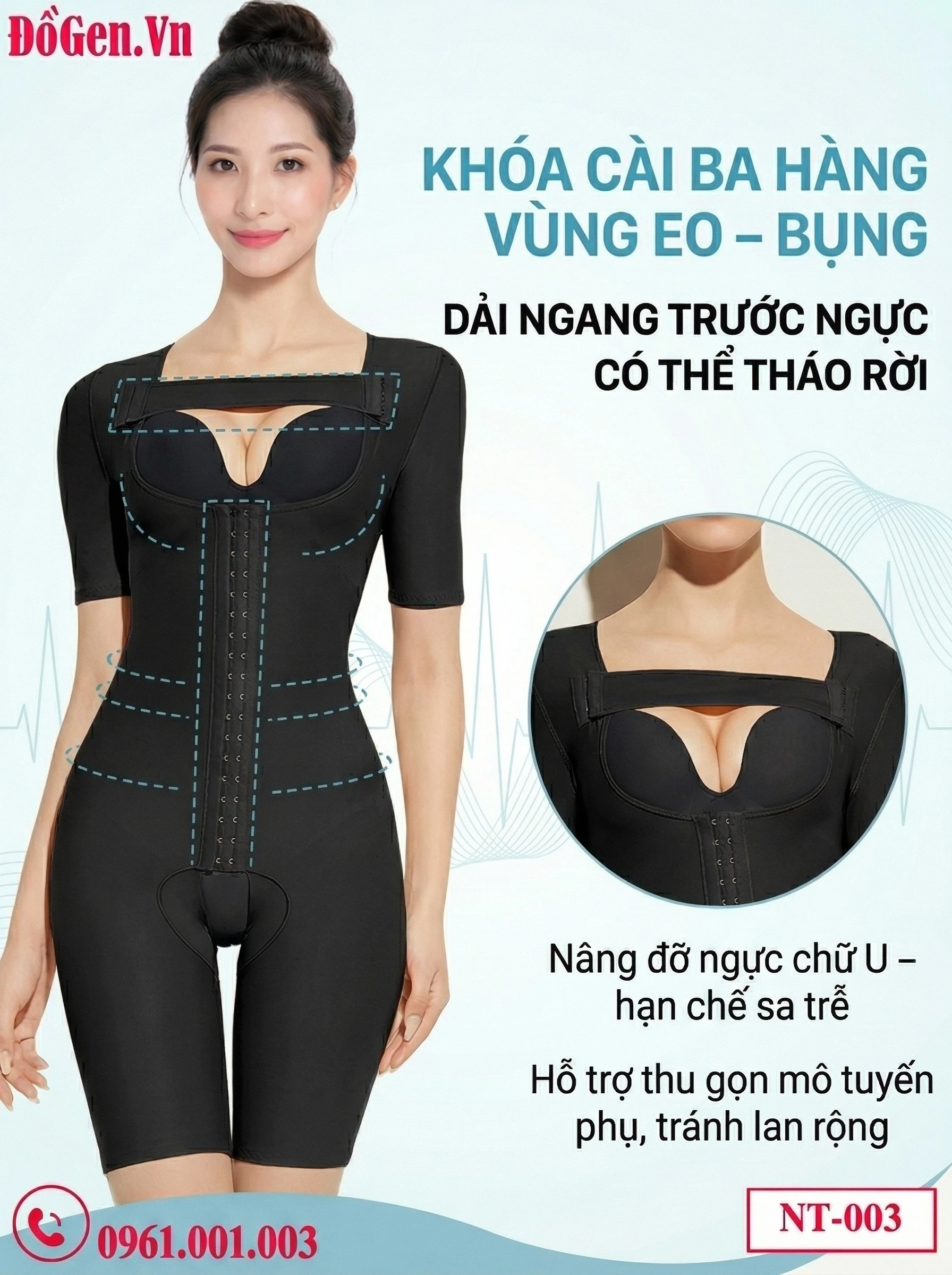 Shapewear sau hút mỡ giúp định hình body tự nhiên Shapewear sau hút mỡ giúp định hình body tự nhiên