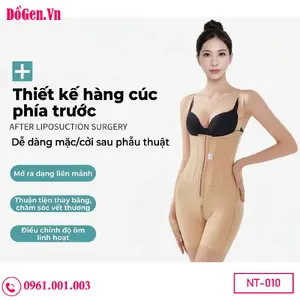 Gen một mảnh mở hoàn toàn - Hỗ trợ bác sĩ dễ dàng thay băng ép và theo dõi vết thương.