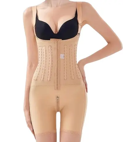 Áo Gen Sau Hút Mỡ Bụng Đùi, Cấy Mông Mã NT-010 - Khóa Kéo Tiện Lợi