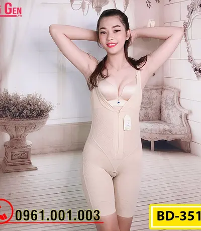 Bộ Đồ Lót Định Hình - Đồ Gen Định Hình Cao Cấp Giảm Bụng Thon Eo (COD: BD-3514)