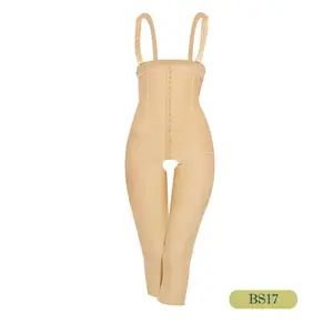 Below-knee leg design of Casvico BS17 nude shapewear