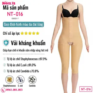 Gen nịt bụng đùi ôm sát sau cấy mỡ tự thân