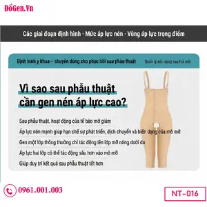 Quần gen định hình giúp ép mỡ đúng vị trí sau phẫu thuật