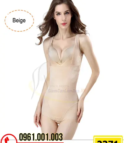 Bộ Đồ Gen Định Hình - Đồ Lót Định Hình Cao Cấp Nâng Ngực, Thu Eo (Cod: GC-2371)