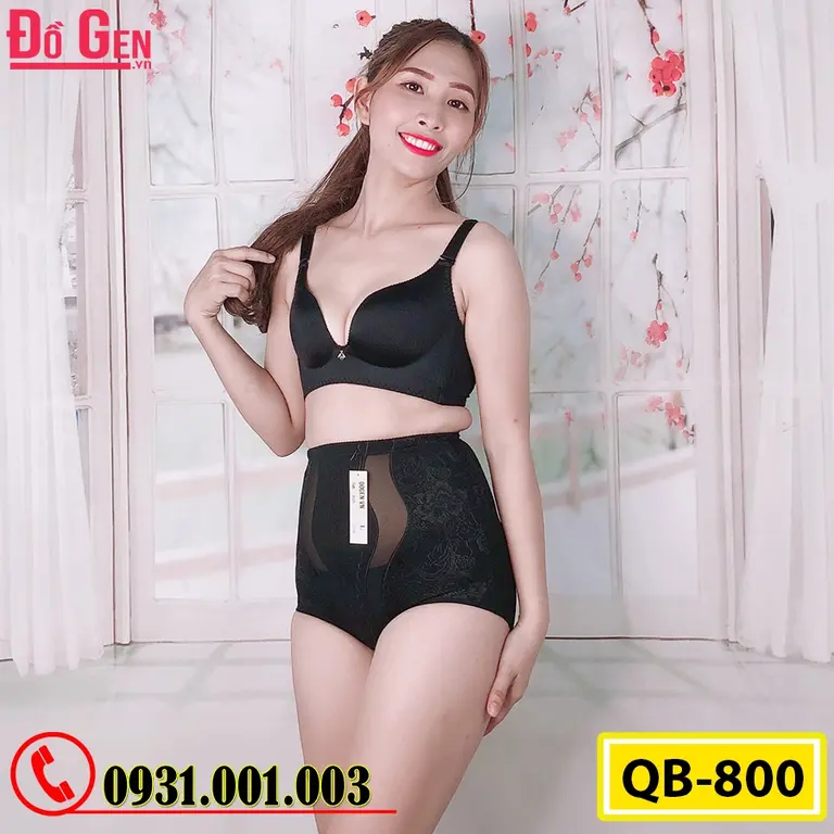 Quần Gen Định Hình - Quần Lót Gen Định Hình Nâng Mông Thu Nhỏ Eo (Cod: QB-800)