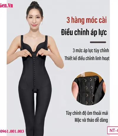 Gen định hình bụng đùi sau cấy mông – compression garment after BBL for shaping