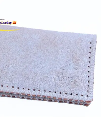 Ví Da Đựng Name Card 3 Ngăn Handmade Olug Mã SP 879