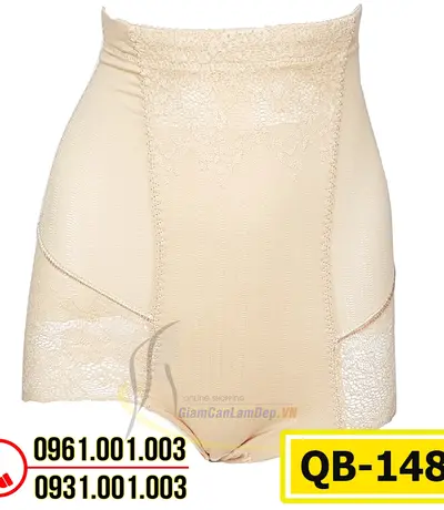 Quần Gen Định Hình Chống Cuộn Giảm Số Đo Vòng Eo (Cod: QB-148)