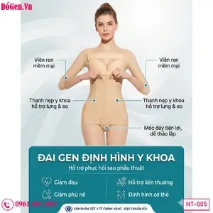 Compression garment bụng eo cánh tay hỗ trợ định hình