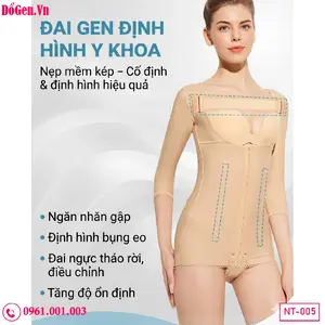 Đai gen sau phẫu thuật có tay giúp cố định mô