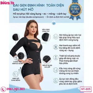 Compression suit after body contouring giúp định hình vóc dáng