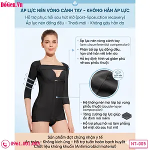 Gen body sau hút mỡ với nẹp mềm hỗ trợ vùng bụng eo