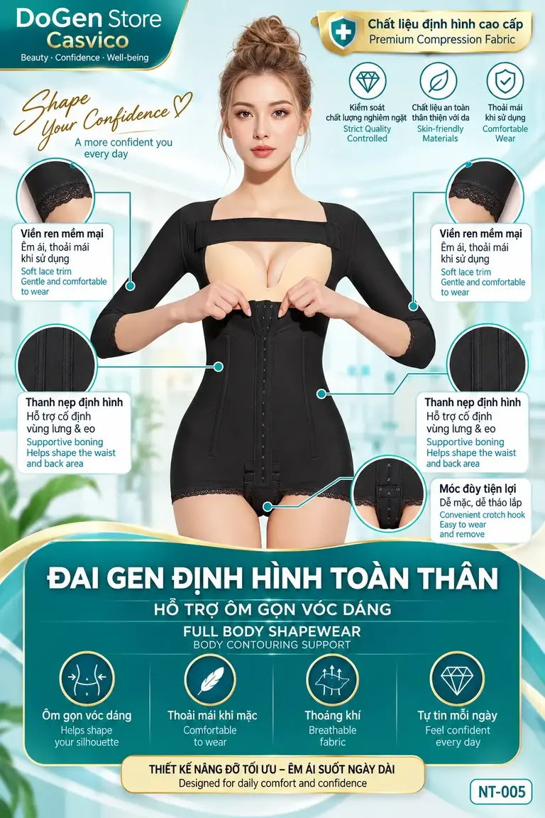DoGen Store Casvico được thiết kế để sử dụng trong quá trình chăm sóc và hồi phục sau các thủ thuật theo hướng dẫn của chuyên gia chăm sóc sức khỏe.