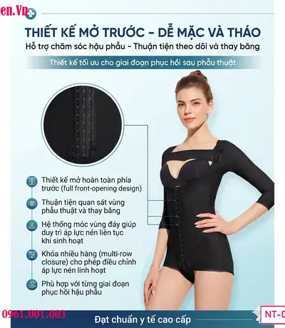 Trang phục định hình vùng eo bụng lưng