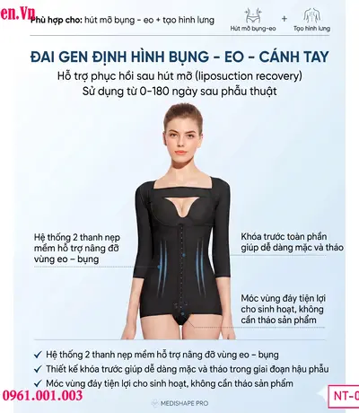 Trang phục định hình sau thẩm mỹ