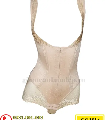 Bộ Quần Áo Lót Định Hình Toàn Thân Gen Nữ Cao Cấp (Cod: GC-1614)