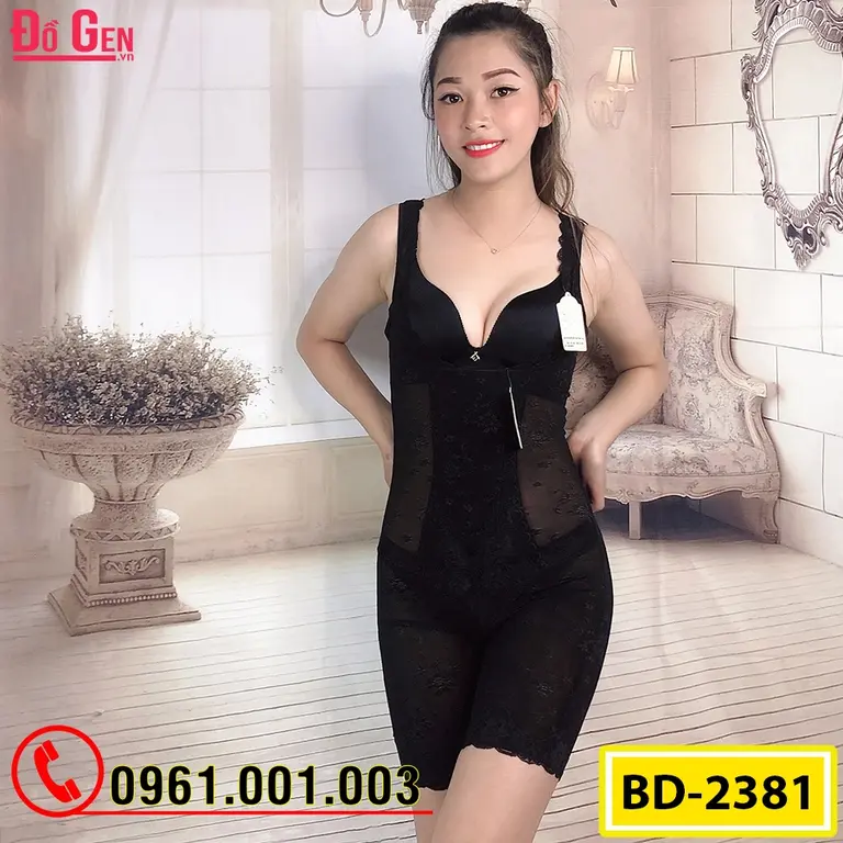 Đồ Lót Gen Định Hình - Gen Nịt Bụng Khoe Đường Cong Thon Gọn (Cod: BD-2381)
