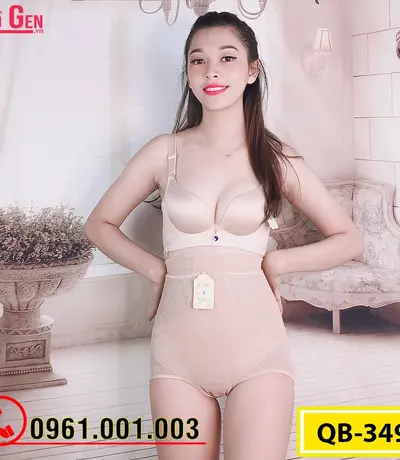 Gen Nịt Bụng - Quần Lót Gen Định Hình Cao Cấp Chống Cuộn Thu Gọn Vòng Eo (Cod: QB-449)