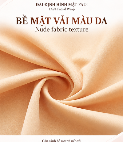 Hình minh họa các nếp vải màu da trong poster FA24