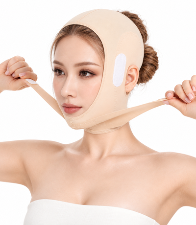 Đai định hình mặt FA53 Casvico – 2 lớp vùng cằm