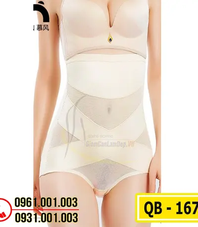 Quần Gen Cao Cấp Định Hình Vòng Eo Cho Phụ Nữ Sau Sinh (Cod: QB-167)