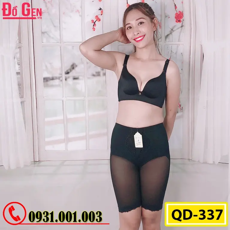 Quần Gen Định Hình - Gen Nịt Bụng Dưới Nâng Mông Thu Nhỏ Eo (Cod: QD-337)