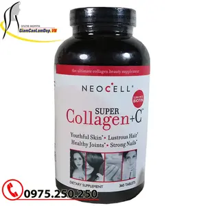 Viên Uống Neocell Biotin Super Collagen+c 360 Viên
