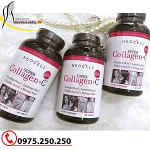 Viên Uống Neocell Biotin Super Collagen+c 360 Viên
