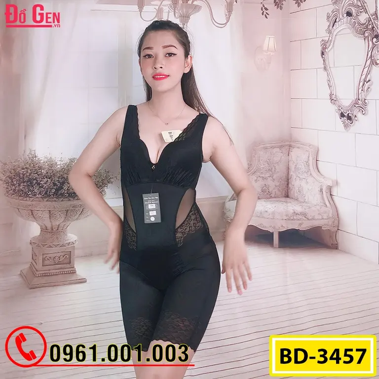 Đồ Lót Gen Định Hình - Gen Nịt Bụng Khoe Đường Cong Thon Gọn (Cod: BD-3457)