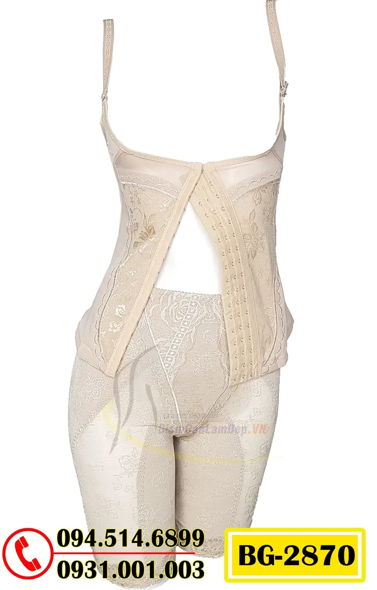 Bộ Gen Định Hình Toàn Thân Nâng Ngực, Nâng Mông, Thu Gọn Vòng Eo (Cod: BG-2870)