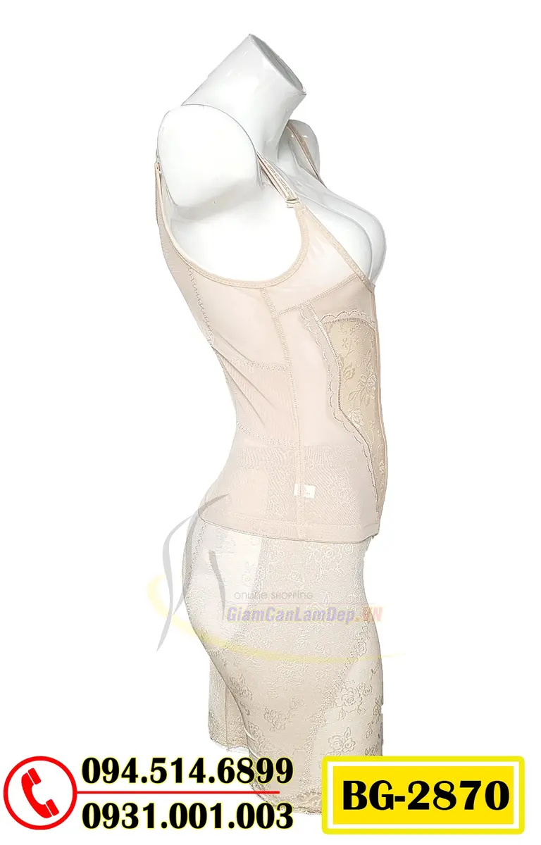 Bộ Gen Định Hình Toàn Thân Nâng Ngực, Nâng Mông, Thu Gọn Vòng Eo (Cod: BG-2870)
