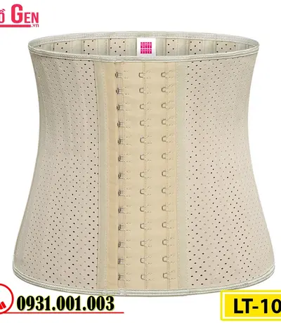 Gen Nịt Bụng Định Hình Cao Cấp Cao Su Non Latex 25 Xương Thép 25cm (Cod: LT-102)