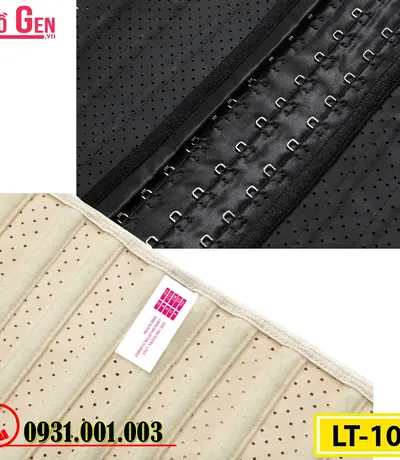 Gen Nịt Bụng Định Hình Cao Cấp Cao Su Non Latex 25 Xương Thép 25cm (Cod: LT-102)