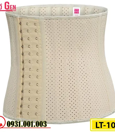 Gen Nịt Bụng Định Hình Cao Cấp Cao Su Non Latex 25 Xương Thép 25cm (Cod: LT-102)