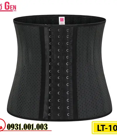 Gen Nịt Bụng Định Hình Cao Cấp Cao Su Non Latex 25 Xương Thép 25cm (Cod: LT-102)